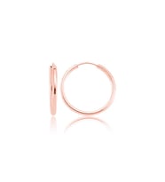 ​Gümüş Rose Kaplama Halka Küpe SL3375