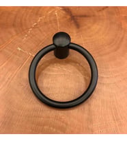 Gürçay Halka Kulp 60mm (2 Adet) SİYAH