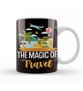 Magic Of Travel Wanderlust Blogger Adventure Traveler Nature Kupa Bardak Porselen