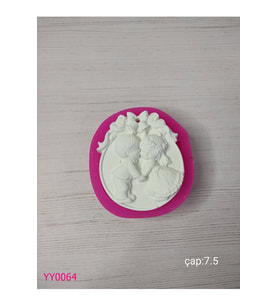 YY0064 Gelin Damat Magnetlik Silikon Kalıp