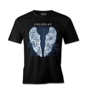 Coldplay - Ghost Stories Midnight Siyah Erkek Tshirt