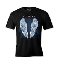 Coldplay - Ghost Stories Midnight Siyah Erkek Tshirt