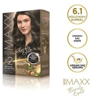 Maxx Deluxe Saç Boyası 6.1 Küllü Koyu Kumral