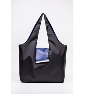 Omuz Çantası Siyah 50x60 cm Katlanabilir Büyük Boy Tote
