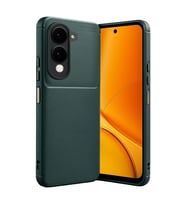 Vivo Y29s Auto Focus Karbon Kapak - Koyu Yeşil