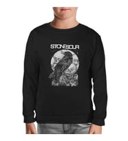 Stone Sour - Crow Siyah Çocuk Sweatshirt
