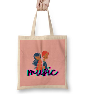Music Bez Çanta Uzun Saplı