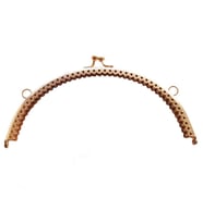 Angel Çanta Aksesuar Oval Cüzdan Klipsi 20 Cm Light Gold Renk