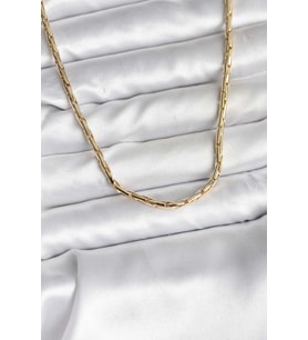 14K Gold Renk Kaplama Model CM Kadın Kolye