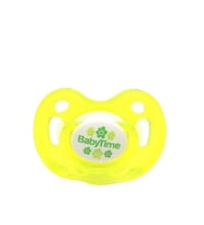 Baby Time BT151 Silikon Kiraz Uçlu Emzik Kapaklı No 3 - Sarı