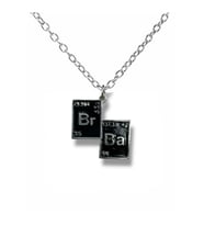 Breaking Bad Siyah Unisex Kolye – Dizi ve Sinema Temalı 60 cm Zincirli Metal Aksesuar (Gümüş)