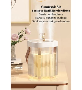 2L Çift Buharlı Ev Tipi Aromatik Hava Nemlendirici