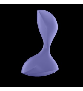 Satisfyer Sweet Seal Connect App Lila App Kontrollü Esnek Yapılı Titreşimli Plug Vibratör