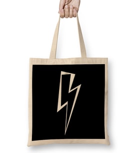 Lightning Bolt Bez Çanta Uzun Saplı