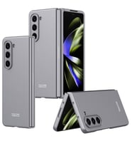 Galaxy Z Fold 5 Kılıf Sert Kıpta Kılıf (Gri)