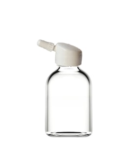 50ml şeffaf cam penisilin şişesi tank kapak, 24 adet, penisilin şişesi,polen şişesi, arı sütü şişesi