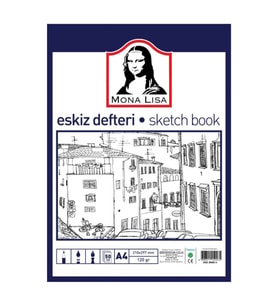 Monalisa Eskiz Defteri A4 120 g 50 Yaprak (BN05-4)