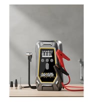 Mey İthalat® Akü Takviye Lastik Şişirme ve Powerbank Özellikli Çok Fonksiyonlu Cihaz