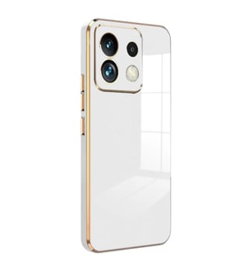 Xiaomi Poco M6 Pro 4g Kılıf Volet Silikon - Beyaz