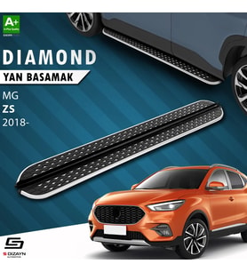 S-Dizayn MG ZS Diamond Krom Yan Basamak 173 Cm 2018 Üzeri