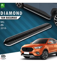 S-Dizayn MG ZS Diamond Krom Yan Basamak 173 Cm 2018 Üzeri