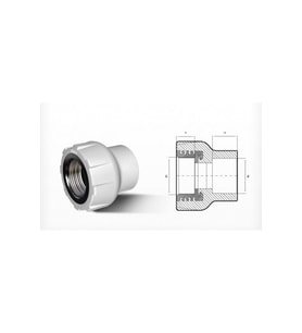Pprc 20 Mm-1/2" Iç Dişli Rekor 2 Adet