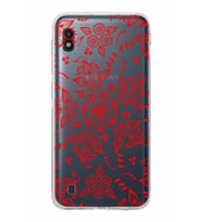 Samsung Galaxy A10   Kamera Korumalı  Kapak Nostalji Desen Tasarımlı  Şeffaf Kılıf