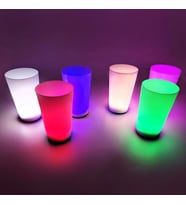 Glow Partisi Bardakları 6 Renk 6 Adet 1.5 Oz 4.5 X 6.5 Cm