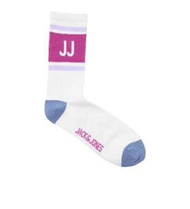 JACK&JONES JACRETRO LOGO TENNIS SOCK12250746 (Mor)