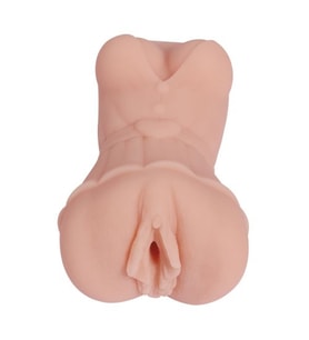 LilituShop Göğüslü Realistik Suni Vajina Mastürbatör - Belinda