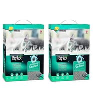 Reflex Aktif Karbonlu Süper Hızlı Topaklanan Kedi Kumu 10 Lt 2 Adet
