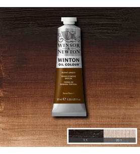 Winsor & Newton Winton Yağlı Boya 37 ml.  3 Burnt Umber 