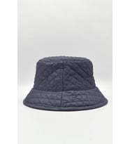 Kadın Kapitoneli Kışlık Bucket Şapka (Siyah)