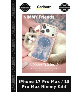 iPhone 17 Pro Max / 18 Pro Max Nimmy Kılıf Akıllı Telefon Trend Ürün Kullanışlı