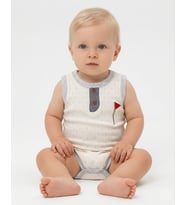 Bibaby Golf Bebek Atlet Badi - Gri