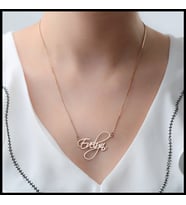 Gümüşistan 925 Ayar Gümüş İsimli Kolye