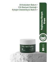 İva Natura Organik Anti-Aging Krem Ölmez Çiçek & Bitkisel Pro-Kolajen Destekli – 50 ml