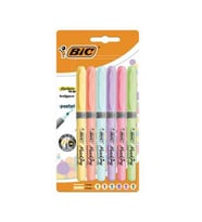 Bic Marking Fosforlu Kalem Pastel 6lı