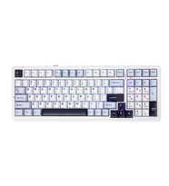 AULA F99 Blue White Black LEOBOG Greywood V3 Switch RGB Kablosuz Hotswap Mekanik Gaming Klavye