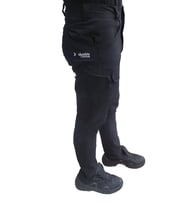 Taktikal tactical outdoor cargocep yazlık likralı sıvı itici kumaş 8 cepli pantolon (Siyah)