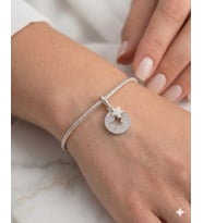 Kadın Yıldız Model Taşlı Charm