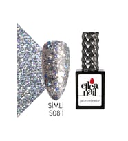Profesyonel Simli Kalıcı Oje 15 ml S08-1