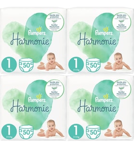 Prima Pampers Harmonie Bebek Bezi Beden:1 (2-5Kg) Yeni Doğan 200 Adet Avantaj Ultra Fırsat Pk