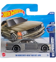 Hot Wheels - ´89 Mercedes-Benz 560 Sec Amg - Wild Widebody 2/5 - Jbb11 - Short Card - Thema - Metali
