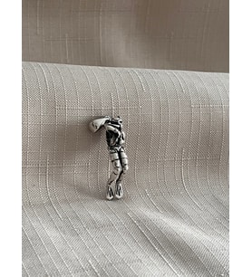 DALGIÇ 925 AYAR GÜMÜŞ ERKEK KOLYE