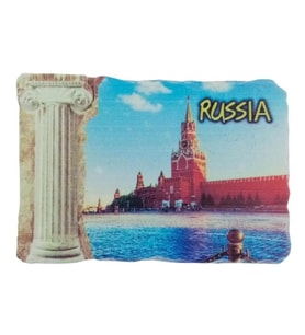 Rusya Temalı Sütun Magnet (Karışık)