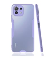 Xiaomi Mi 11 Lite Kılıf Platin Silikon - Lila