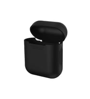 Apple Airpods Uyumlu Zore Standart Silikon Kılıf (Siyah)