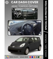 NİSSAN NOTE E11 (2005-2009) Torpido Örtüsü Premium Kalite Torpido Koruma Araca Özel UV Koruma