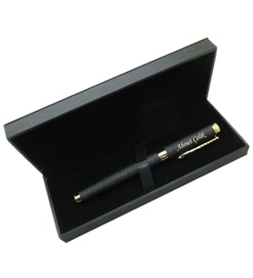 Signator® M530 Bazalt Siyah Crocodile Klipsli Roller Kalem  İsme Özel Kalem  Hediyelik Kalem (Karışık)